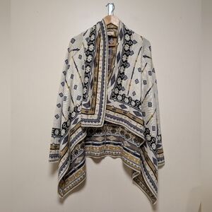 Freeway Women’s Open Front Knit Cardigan Sweater – Size M